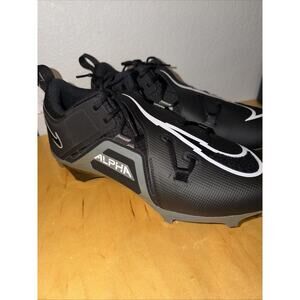 Sz 16 Nike Alpha Menace Pro 3 FTB Low Cleats FB6834-001 Black Mens